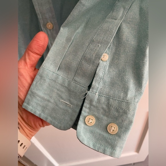 Ralph Lauren Custom Fit Band Collar Shirt XXL Y2K Vintage - Picture 5 of 11